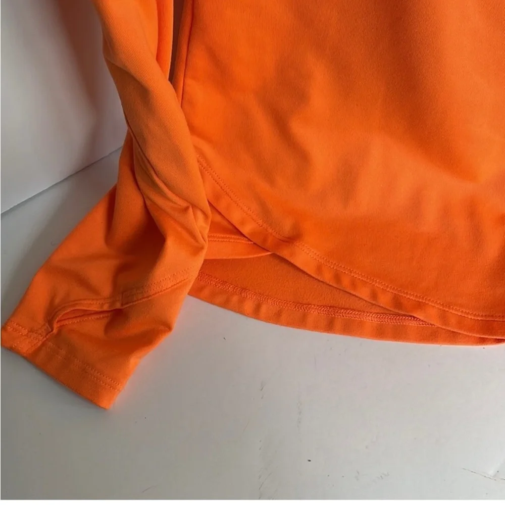 Under Armour fitted mock neck half zip pullover back zip pocket size small - Picture 5 of 6